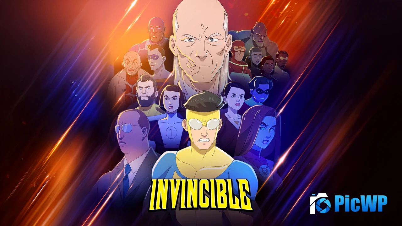 Invincible Season 3 Poster 4K PC Wallpaper