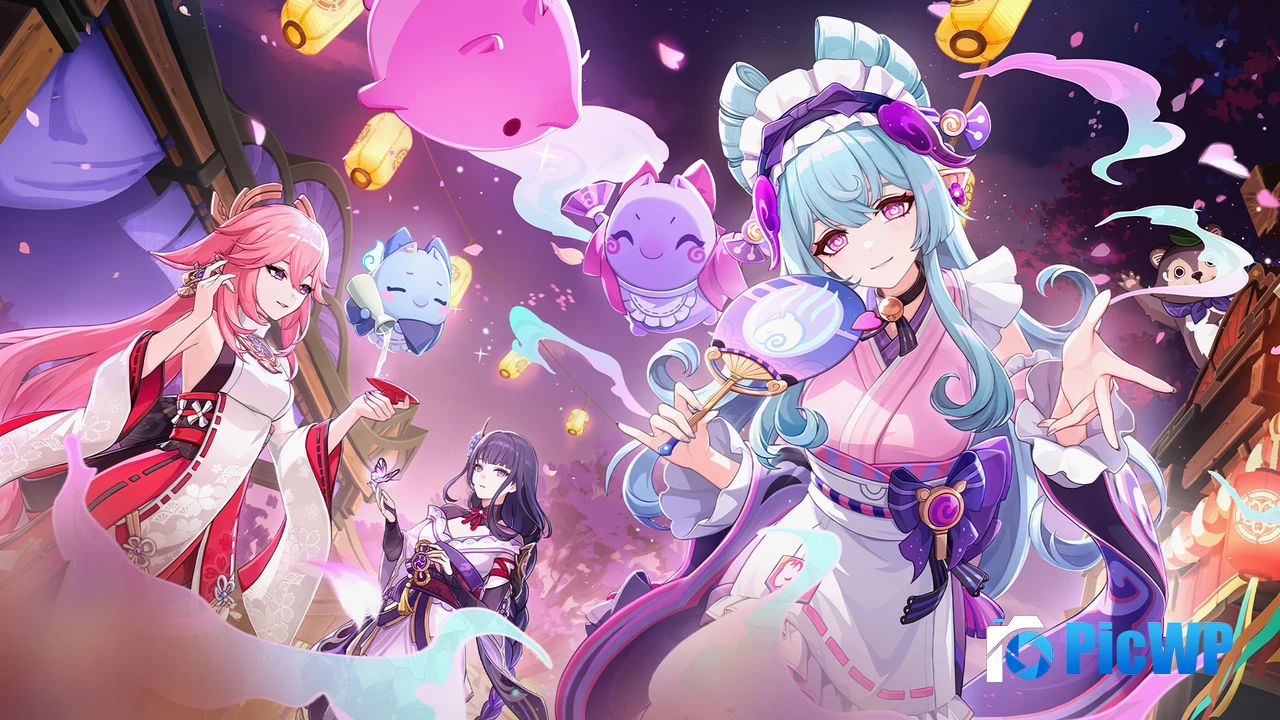 Yumemizuki Mizuki Genshin Impact 4K PC Wallpaper