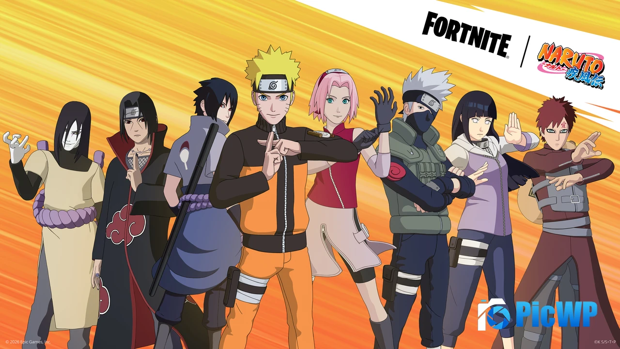 Fortnite Naruto 4K PC Wallpaper