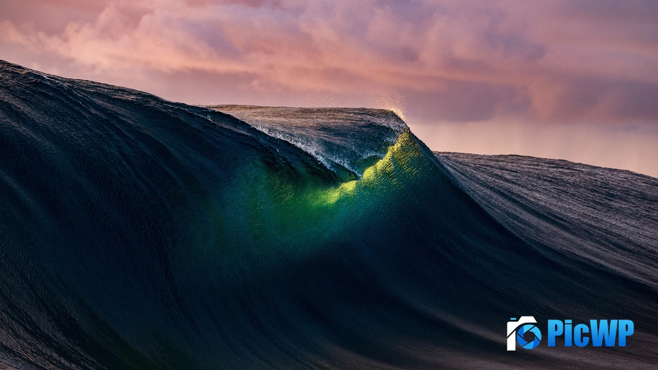 Sunset Tides 4K PC Wallpaper