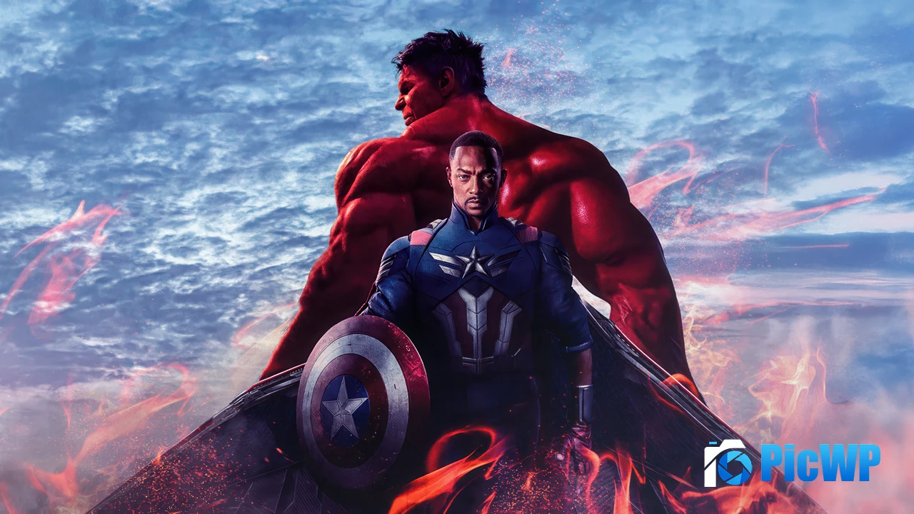 Anthony Mackie Thunderbolt Ross (Red Hulk) 4K PC Wallpaper