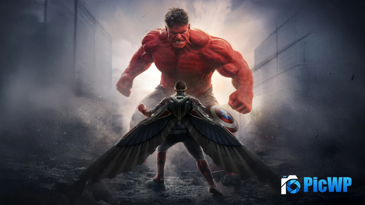 Thunderbolt Ross (Red Hulk) 4K PC Wallpaper