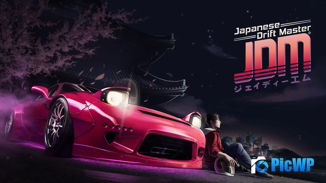 JDM: Japanese Drift Master Key Art 4K PC Wallpaper