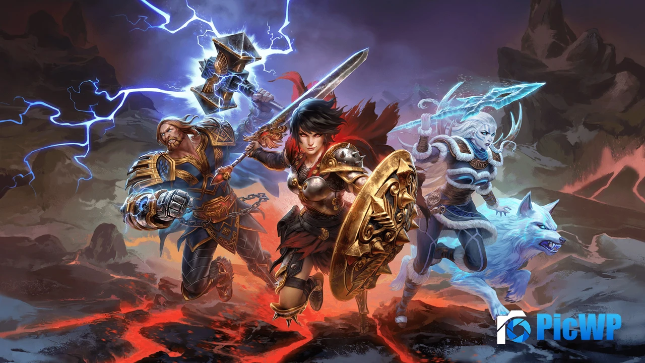 Smite 2 Gods 4K PC Wallpaper
