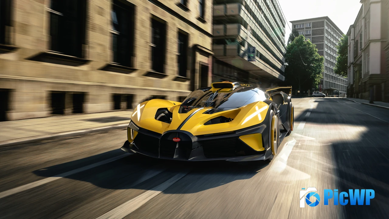 Bugatti Bolide Urban 4K PC Wallpaper