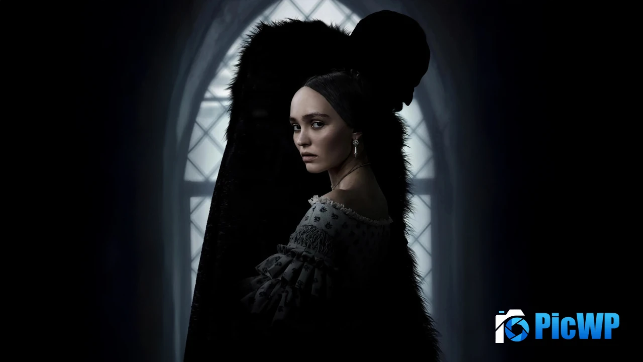 Nosferatu Lily Rose Depp 4K PC Wallpaper