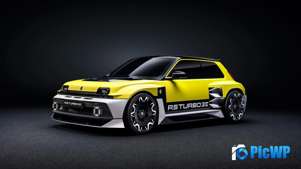 Renault 5 Turbo 3E 2025 4K PC Wallpaper