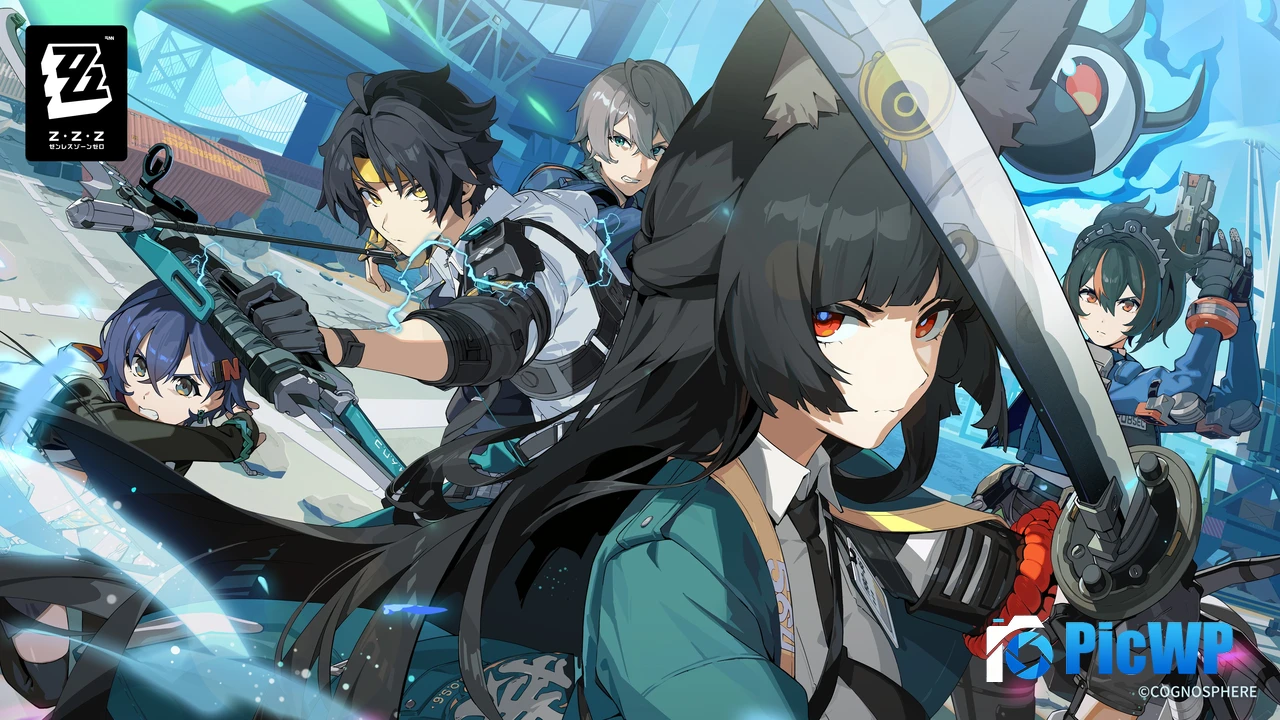 Zenless Zone Zero Character poster 4K PC Wallpaper