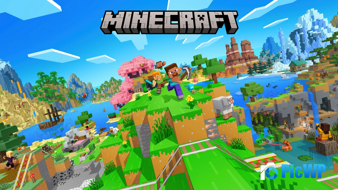 Minecraft Key Art 4K PC Wallpaper