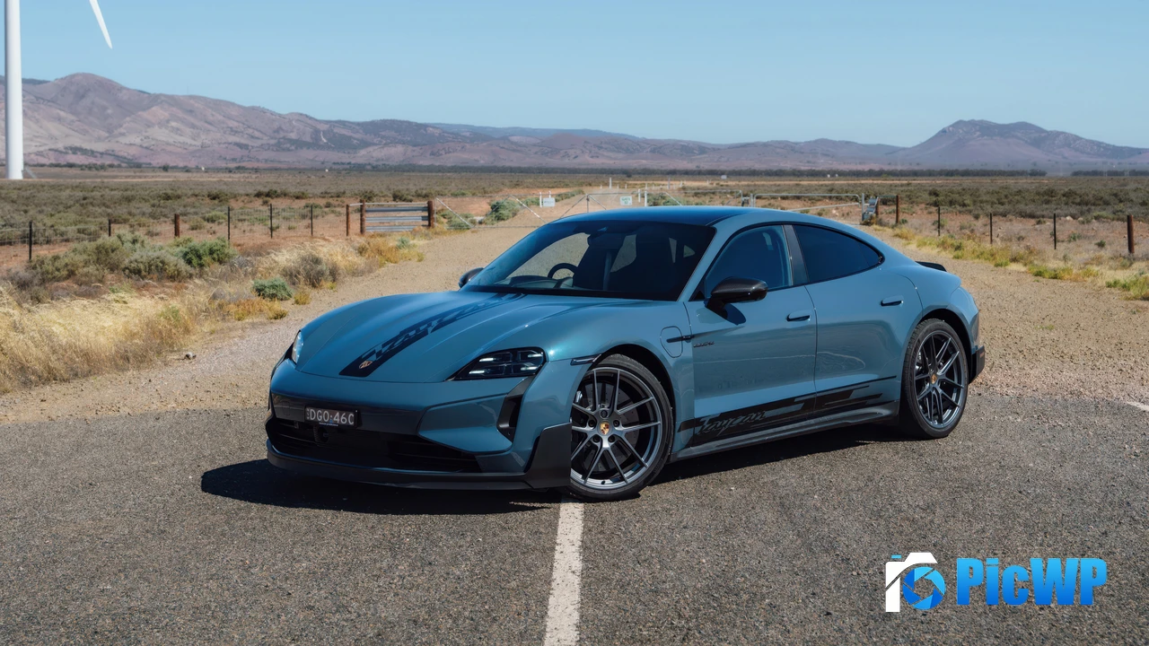 Porsche Taycan Turbo GT 2024 4K PC Wallpaper