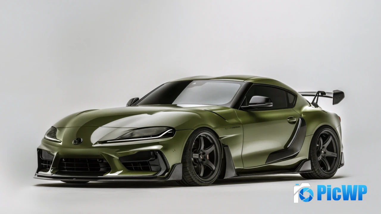 ADRO Toyota GR Supra MK5 4K PC Wallpaper