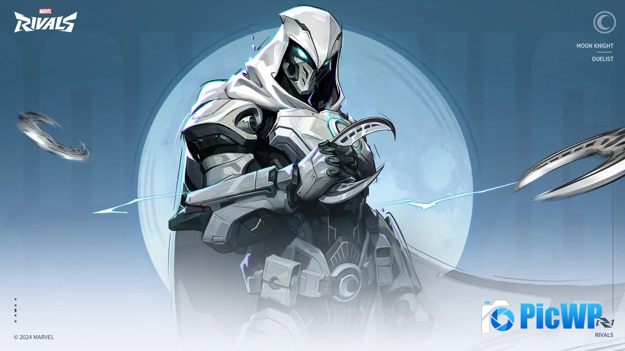 Moon Knight Dualist 4K PC Wallpaper