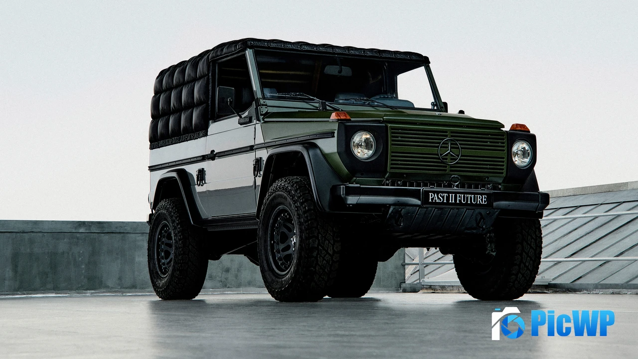 Mercedes-Benz G-Class Past II Future 4K PC Wallpaper