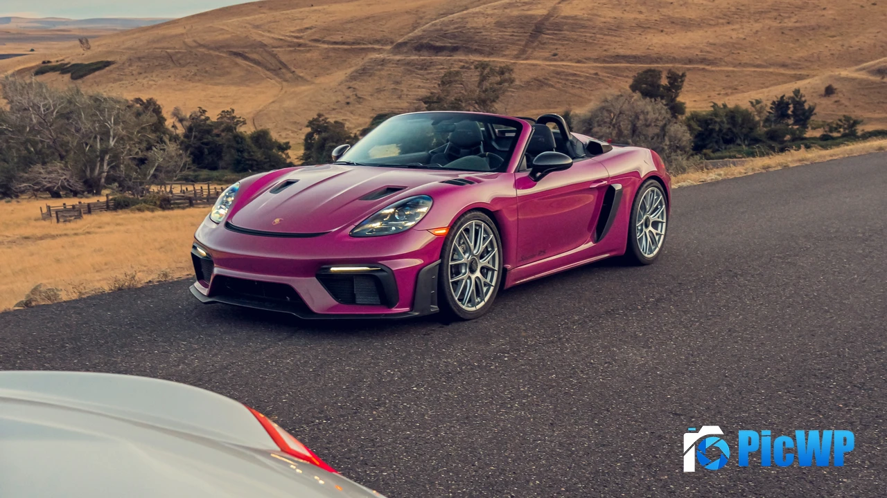 Porsche 718 Spyder RS Weissach Package 4K PC Wallpaper