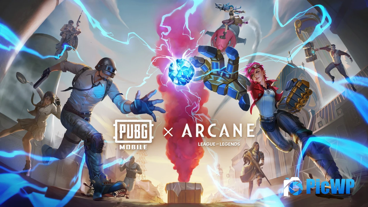PUBG MOBILE Arcane: League of Legends 4K PC Wallpaper