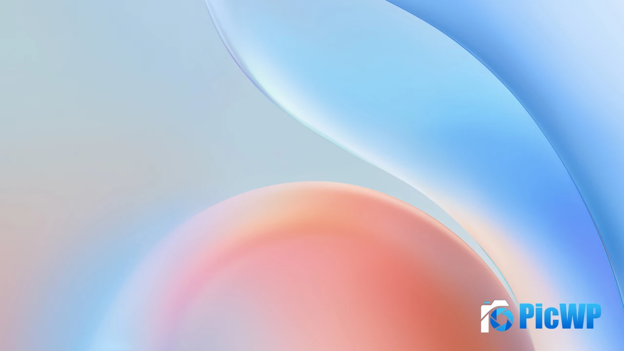 Blue gradient Smooth 4K PC Wallpaper