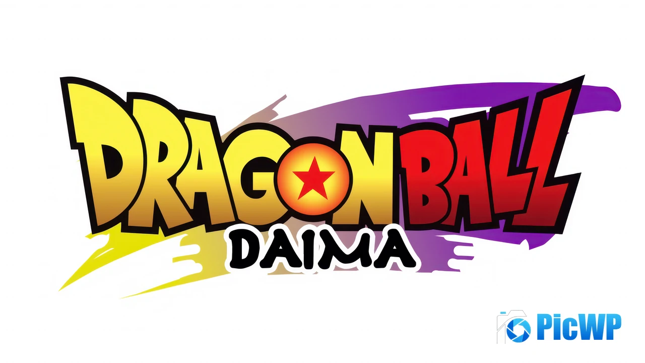 Dragon Ball DAIMA Logo 4K PC Wallpaper