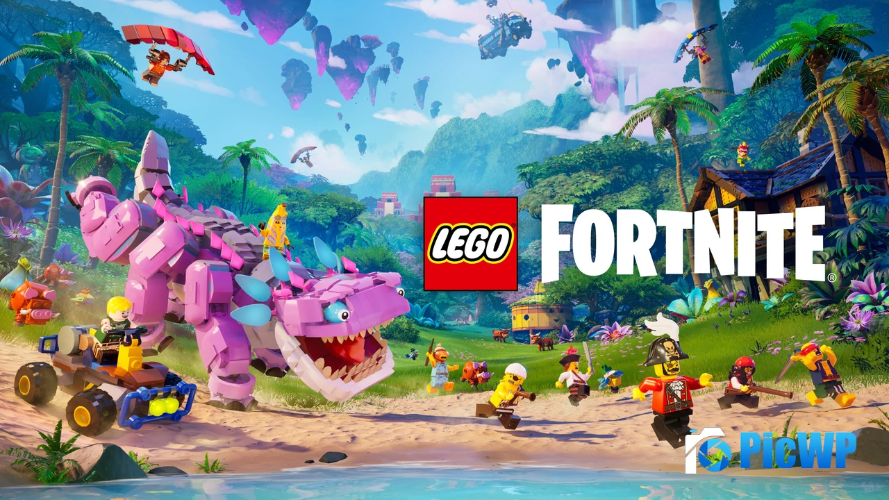 LEGO Fortnite Game Art 4K PC Wallpaper