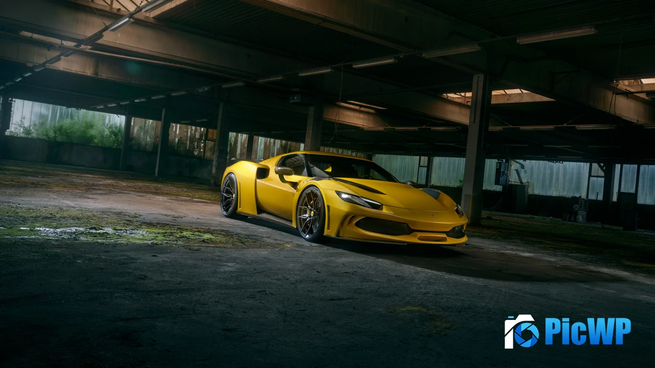 Novitec Ferrari 296 GTB N-Largo 2024 4K PC Wallpaper