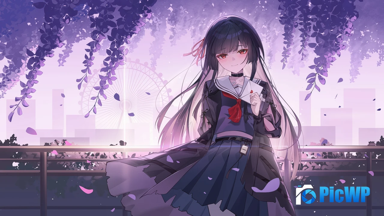 Chisa (Wuthering Waves) Anime girl 4K PC Wallpaper
