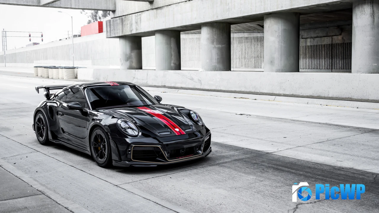 TechArt Porsche GTstreet R 4K PC Wallpaper