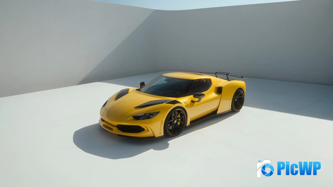 Novitec Ferrari 296 GTB N-Largo 4K PC Wallpaper