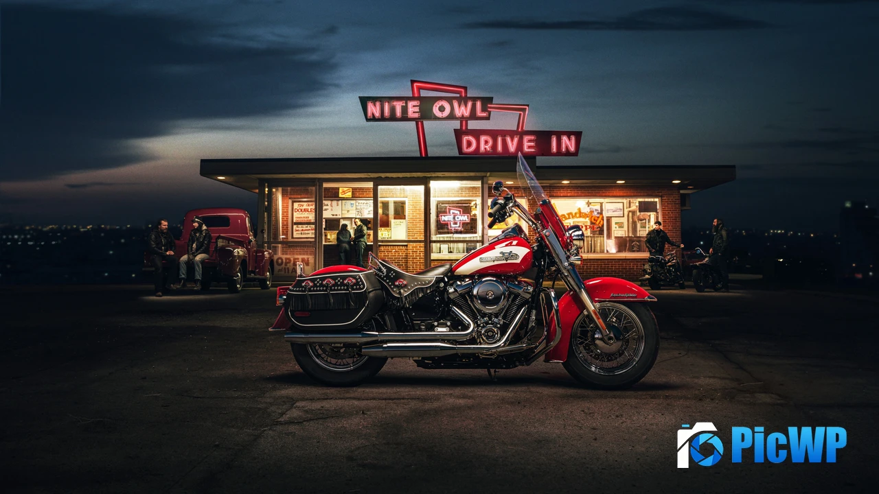 Harley-Davidson Hydra-Glide 4K PC Wallpaper