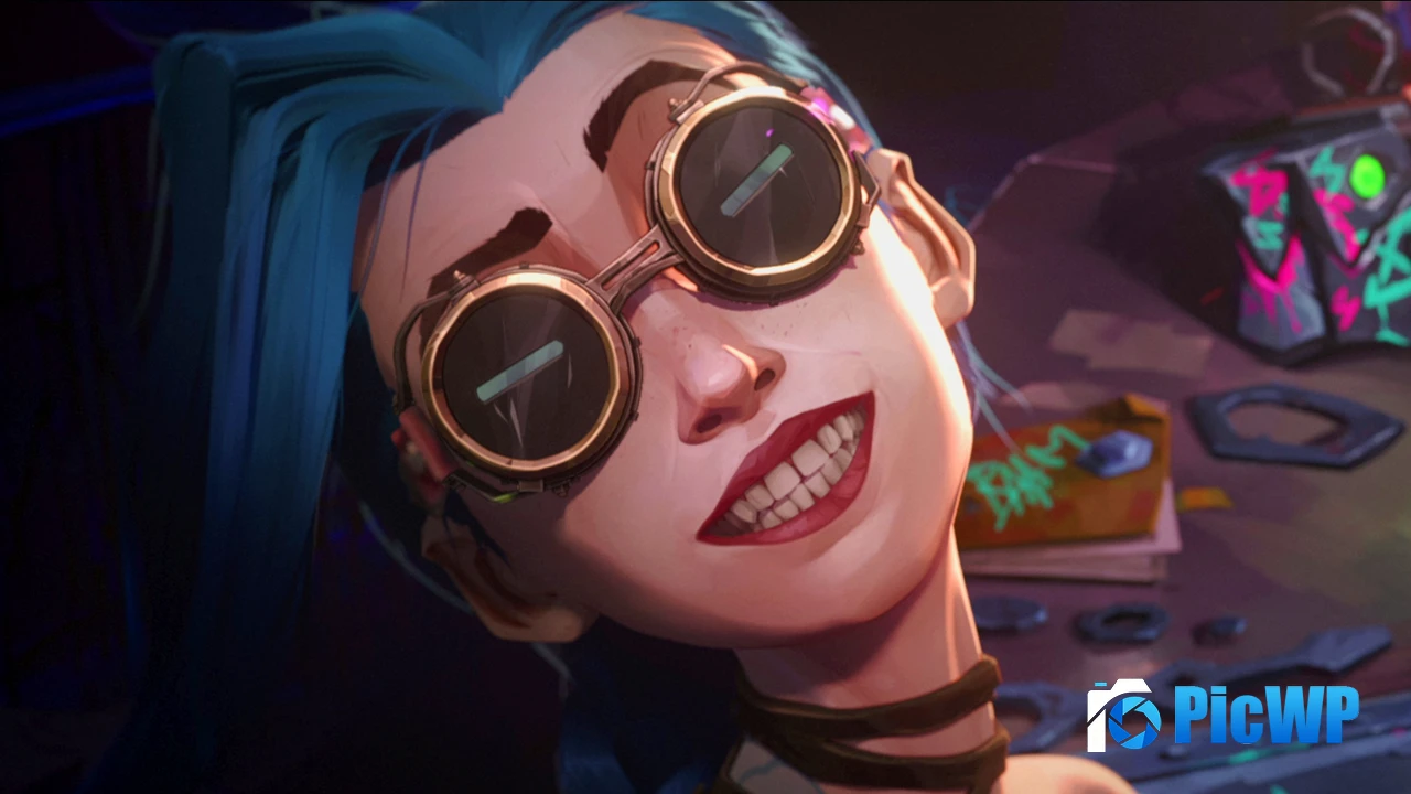Jinx Arcane Season 2 4K PC Wallpaper