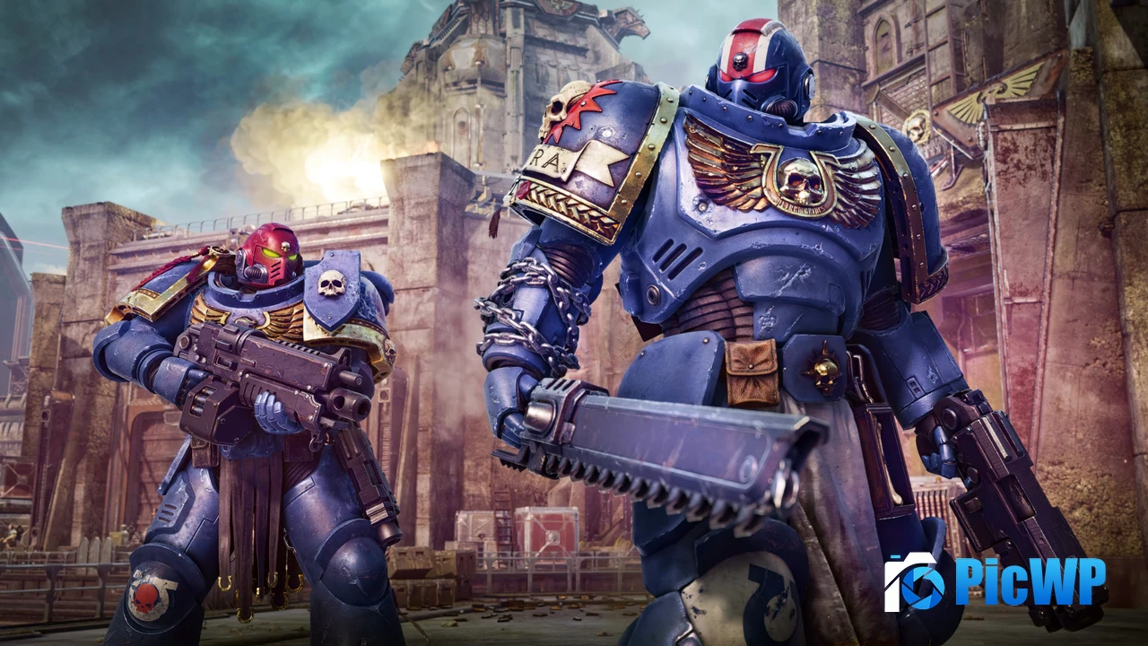 Warhammer 40K Space Marine 2 Screenshot 4K PC Wallpaper