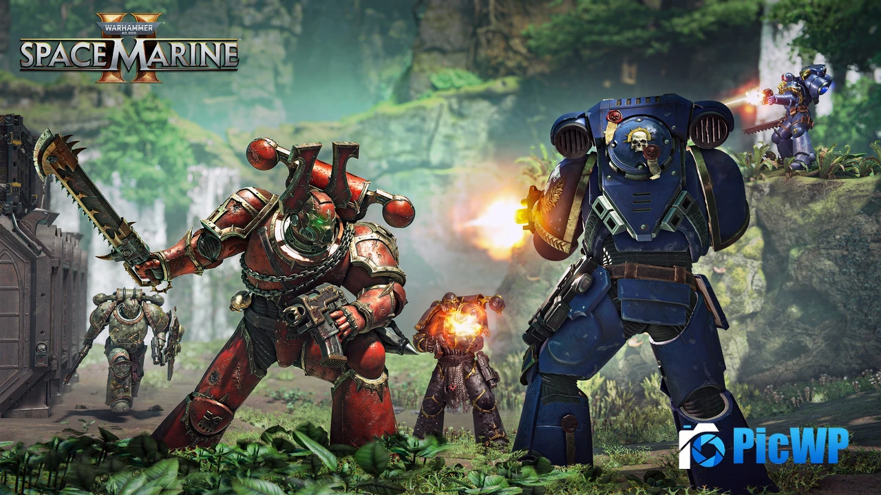 Warhammer 40K Space Marine 2 Multiplayer 4K PC Wallpaper