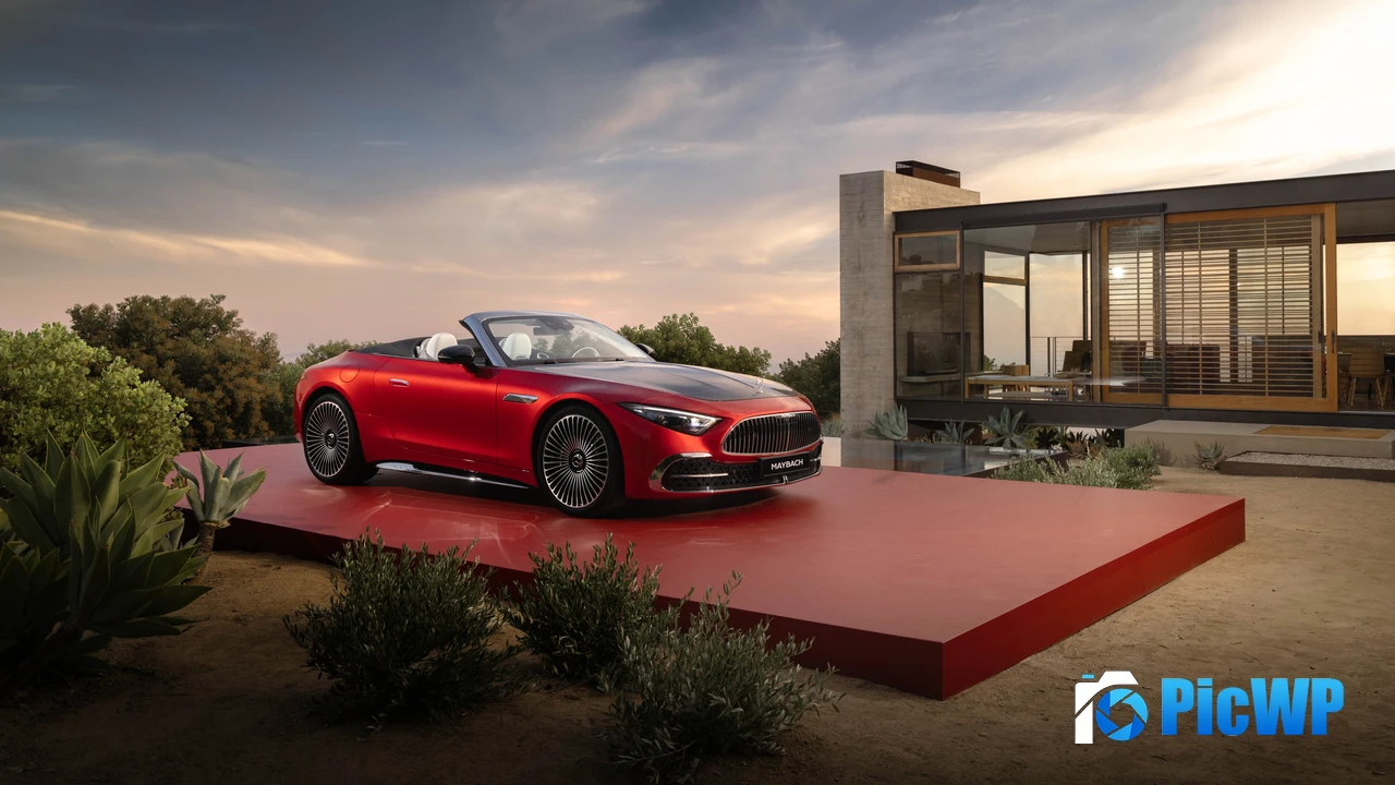 Mercedes-Maybach SL 680 4K PC Wallpaper