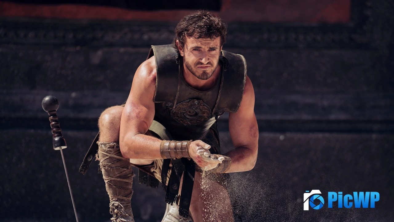 Paul Mescal Gladiator II 4K PC Wallpaper