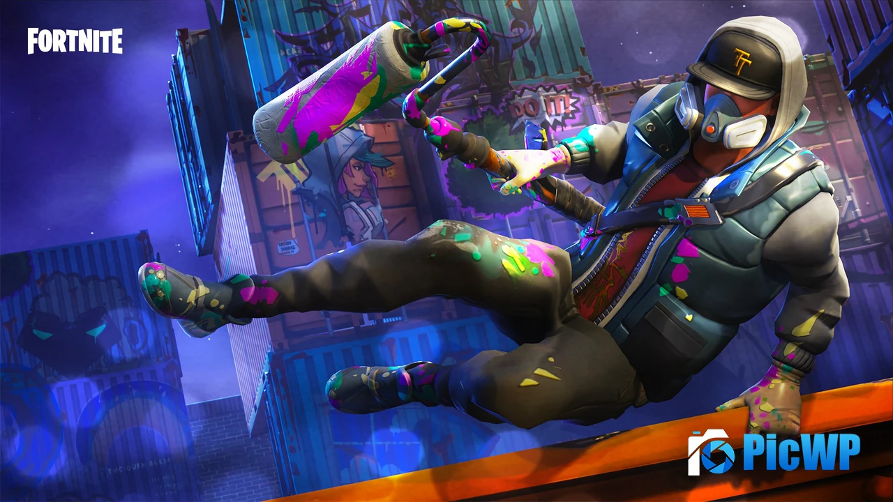 Fortnite Abstrakt 4K PC Wallpaper