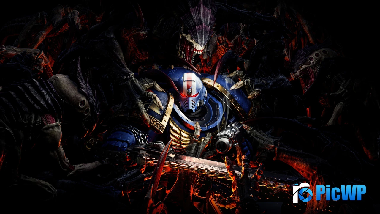 Warhammer 40K Space Marine 2 Ultrawide 4K PC Wallpaper