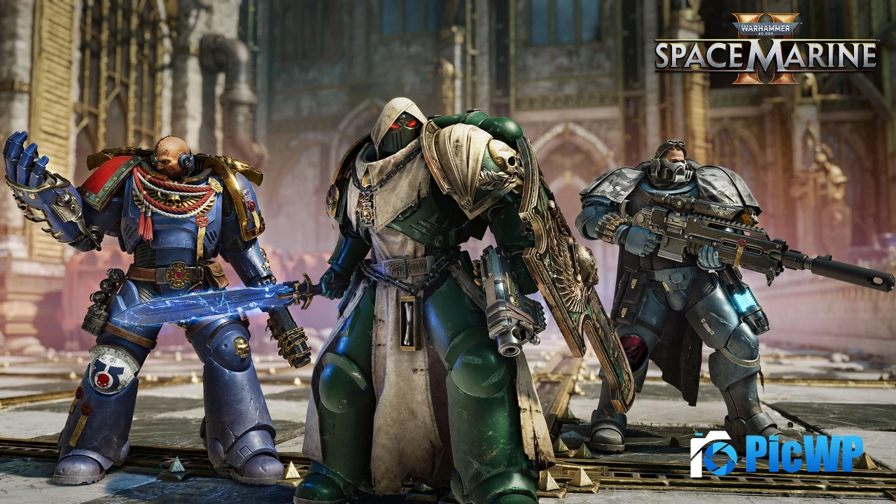 Ultramarines Warhammer 40K Space Marine 2 4K PC Wallpaper