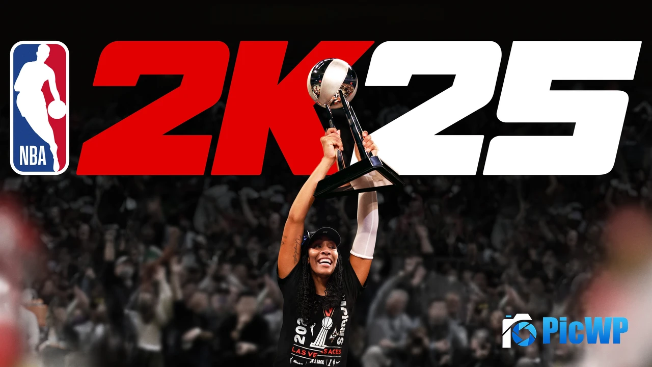 Aja Wilson NBA 2K25 4K PC Wallpaper