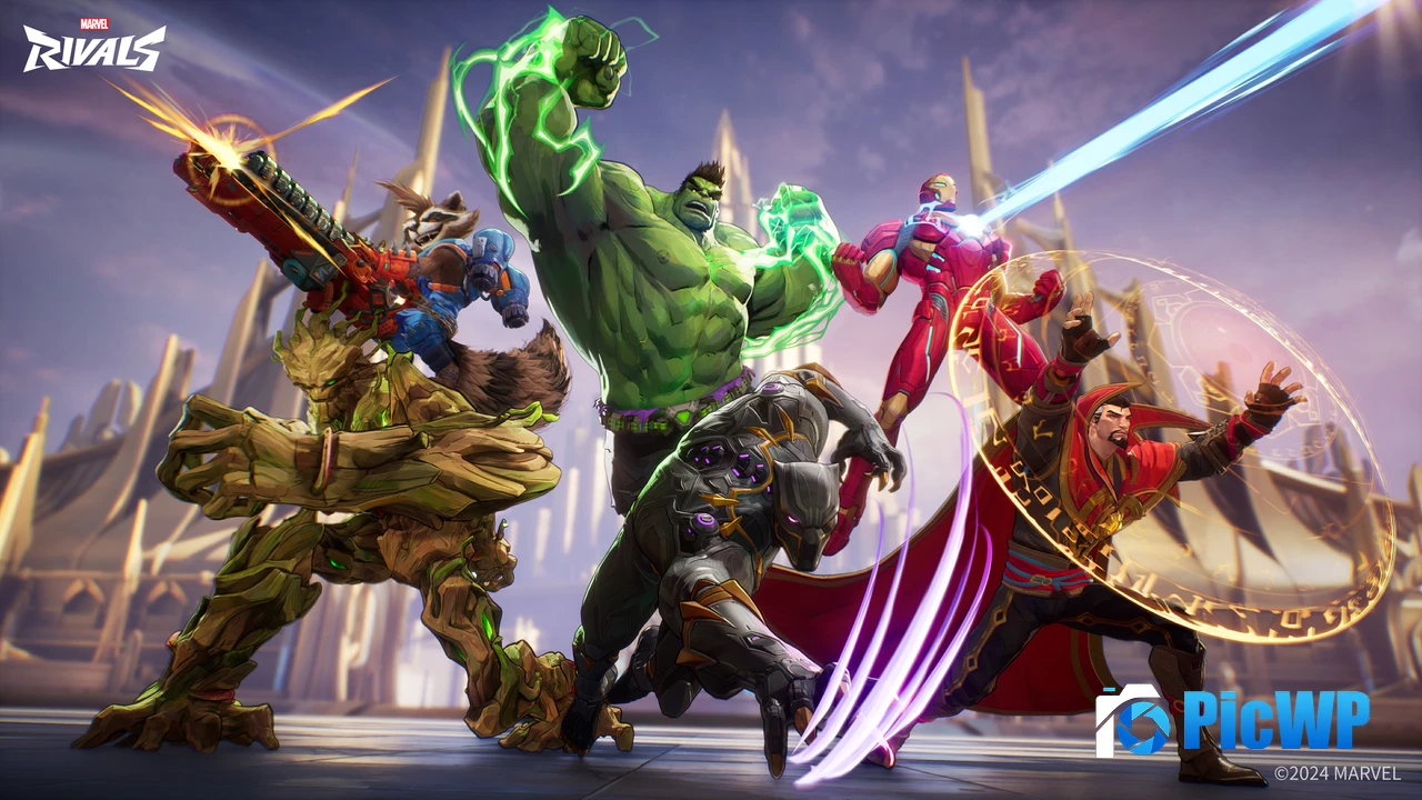 Marvel Rivals Superheroes 4K PC Wallpaper