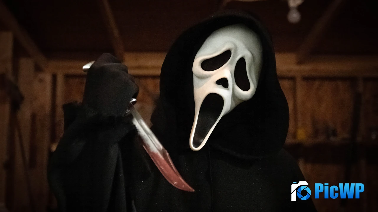 Ghostface Horror 4K PC Wallpaper
