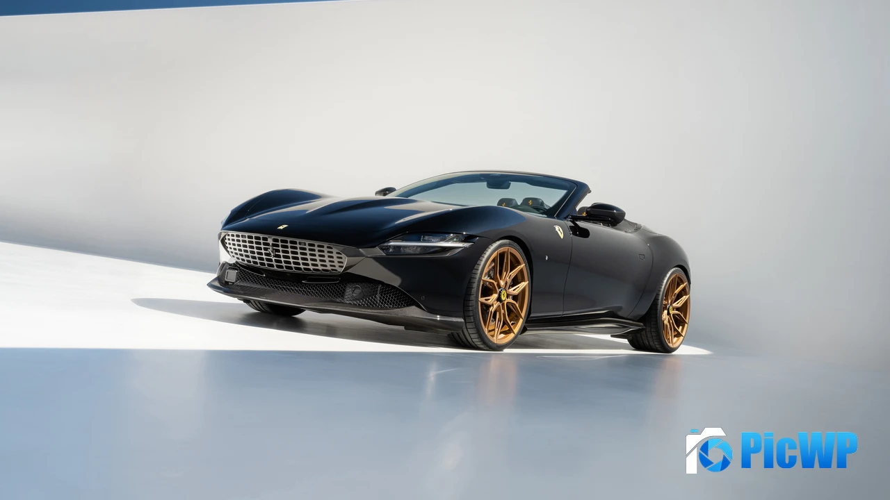 Ferrari Roma Spider Novitec 4K PC Wallpaper