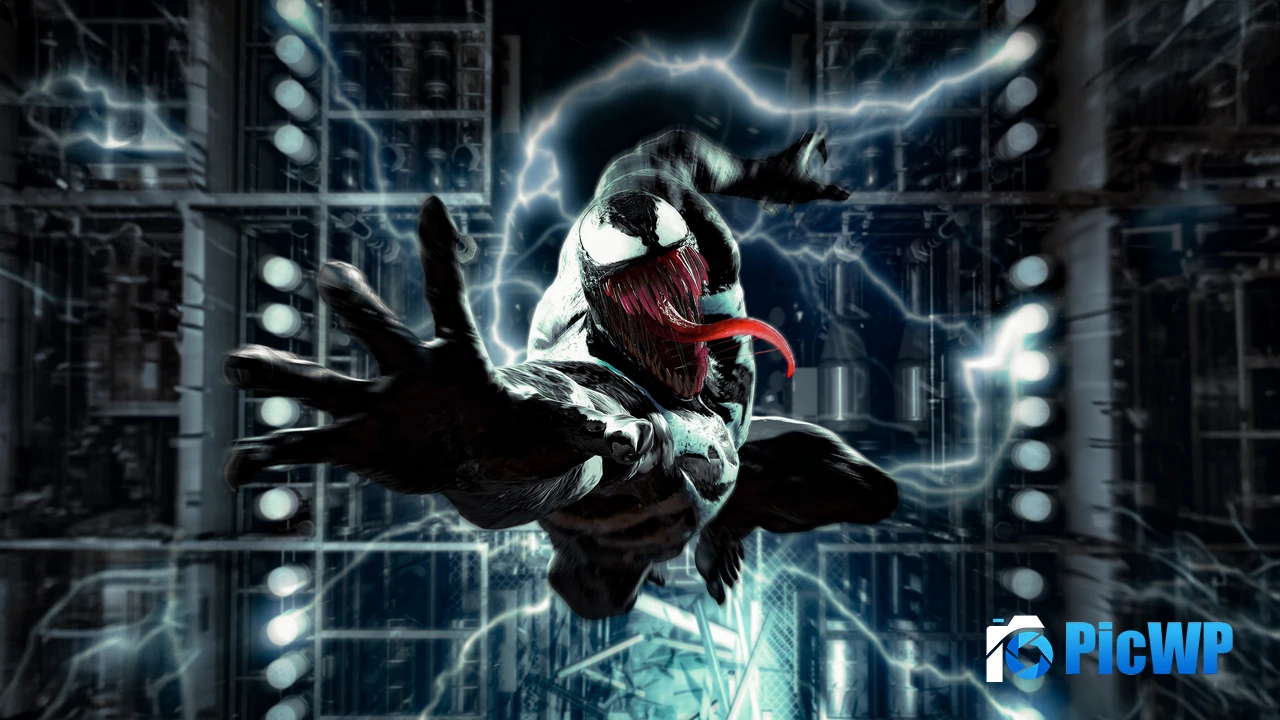 Venom in Spider-Man 2 Game 4K PC Wallpaper