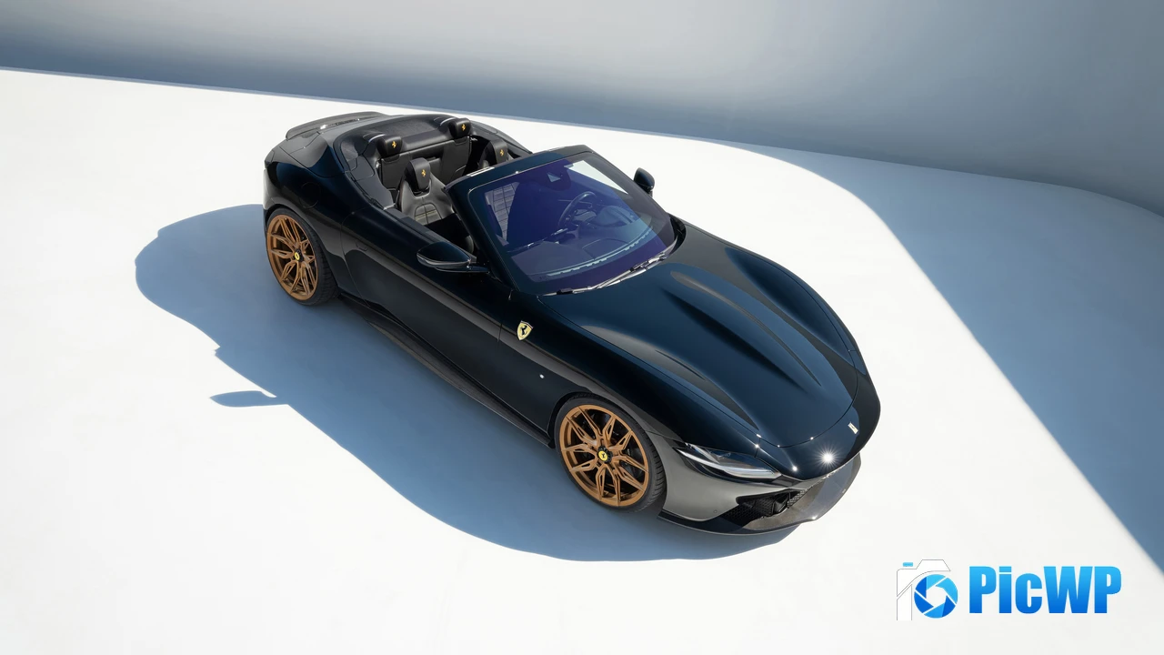 Novitec Ferrari Roma Spider 2024 4K PC Wallpaper