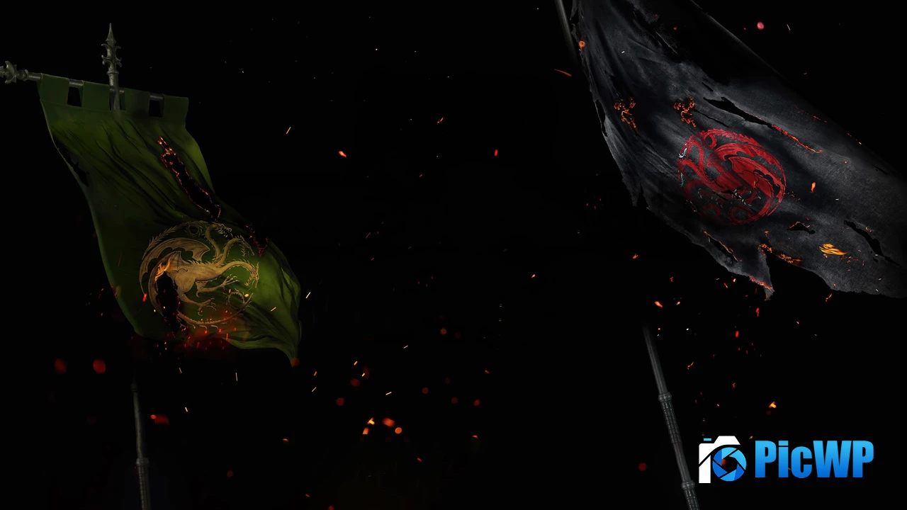 House of the Dragon Burning 4K PC Wallpaper