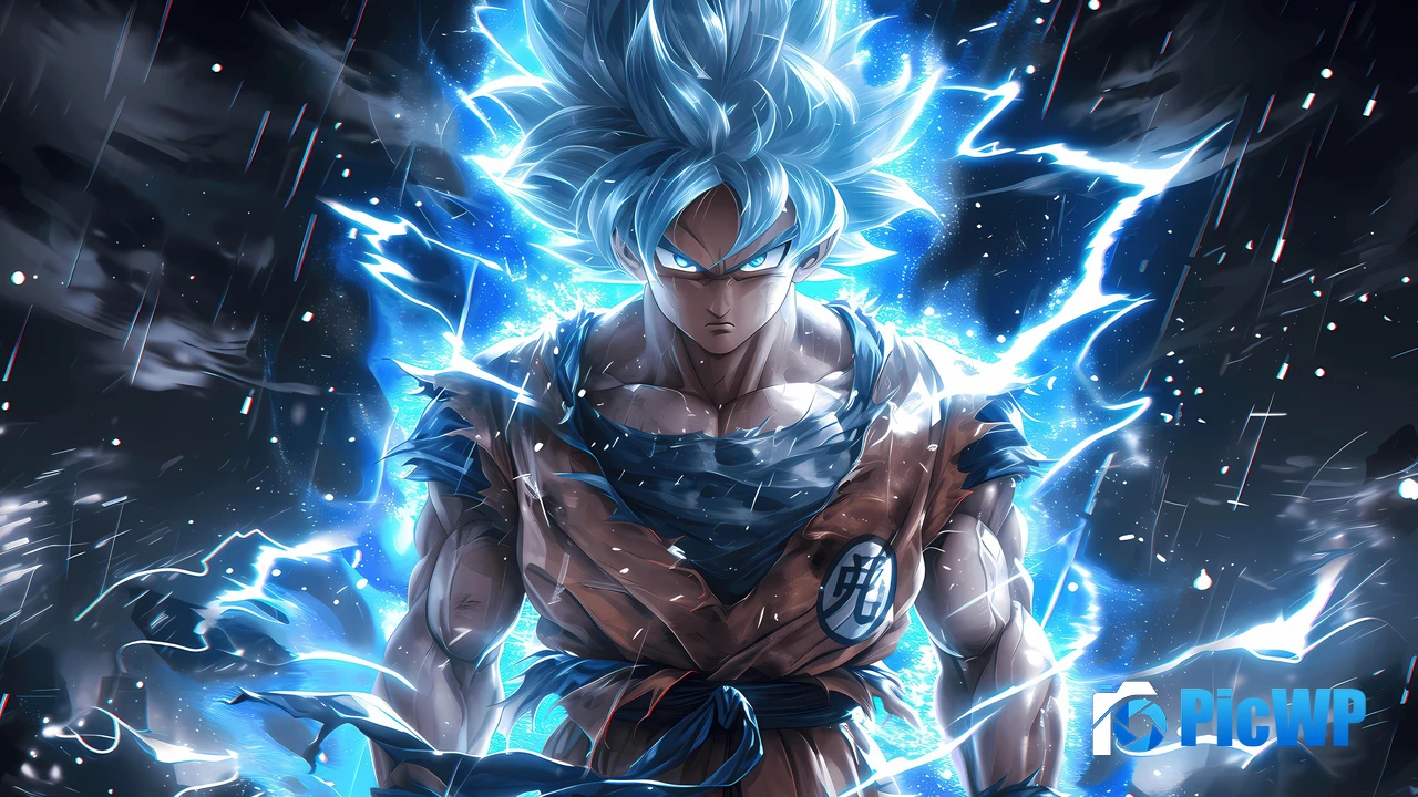 Super Saiyan Blue Son Goku 4K PC Wallpaper
