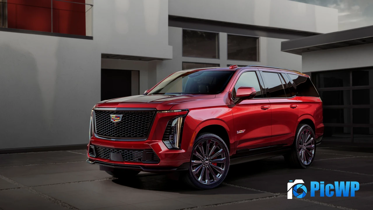 Cadillac Escalade-V 2025 4K PC Wallpaper