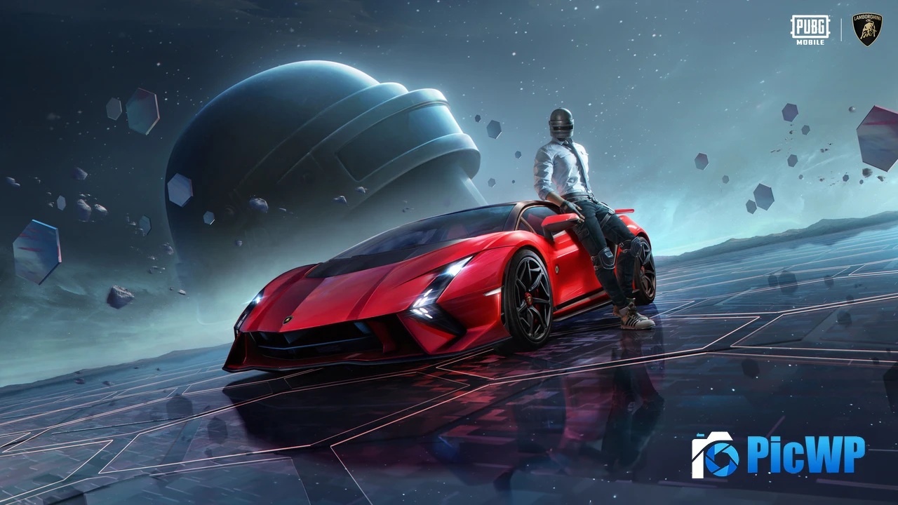 PUBG MOBILE Lamborghini Invencible 4K PC Wallpaper