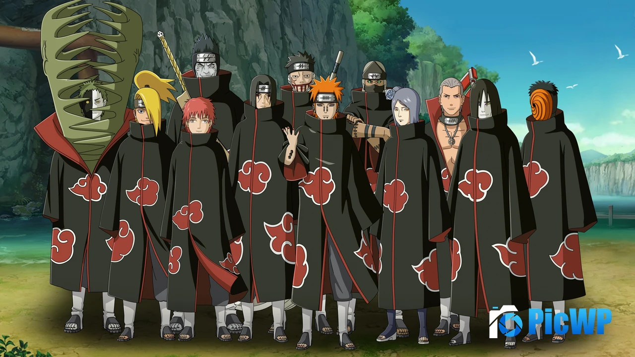 Akatsuki Members 4K PC Wallpaper