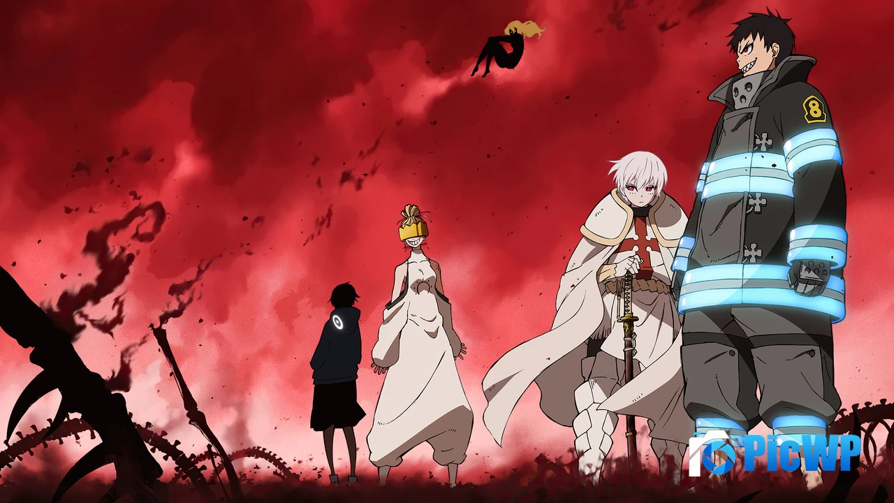 Fire Force Season 2 4K PC Wallpaper