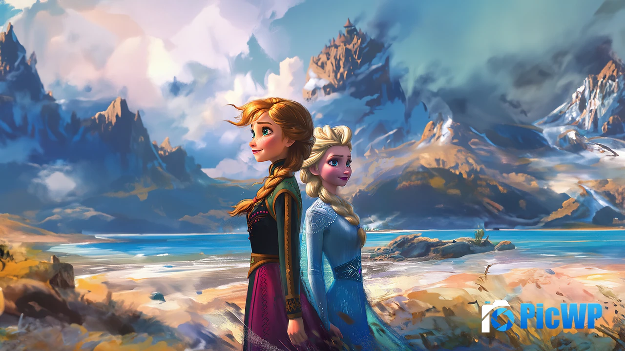 Frozen Artwork 4K PC Wallpaper