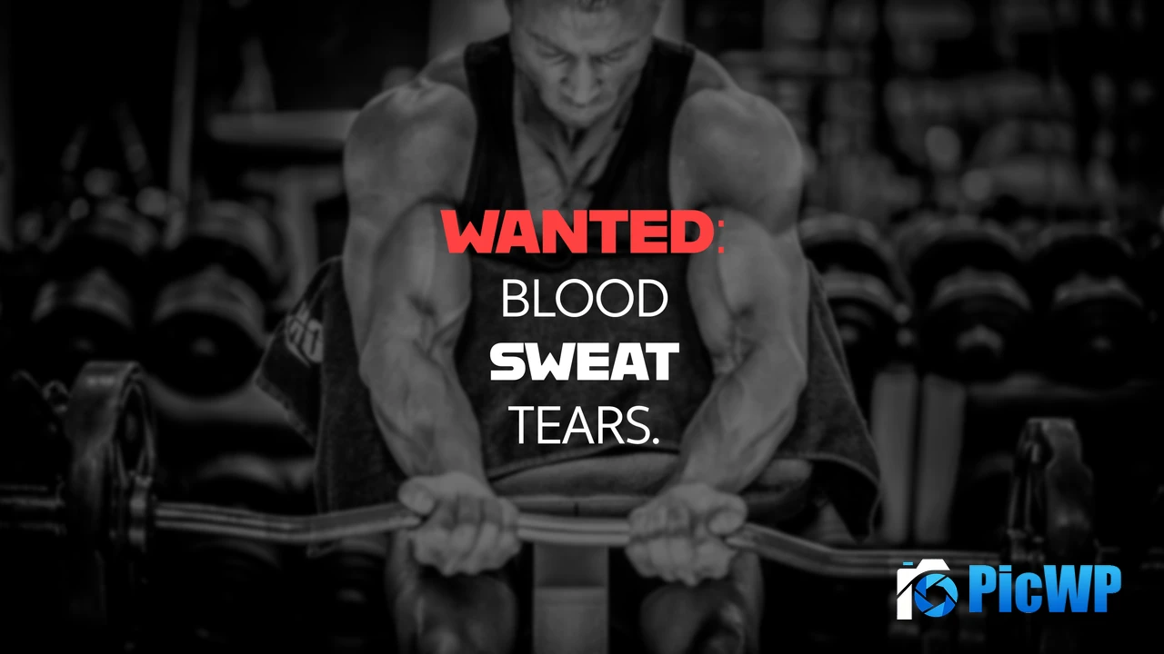 Fitness Popular quotes 4K PC Wallpaper