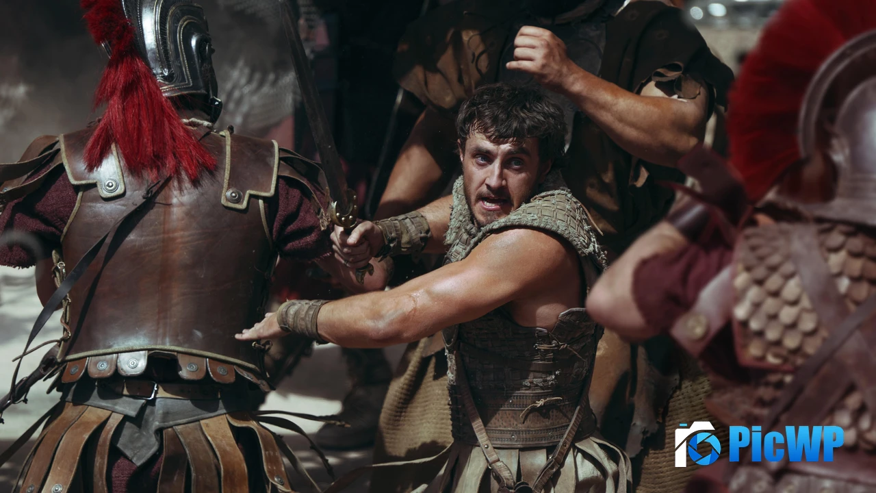 Gladiator II Paul Mescal 4K PC Wallpaper